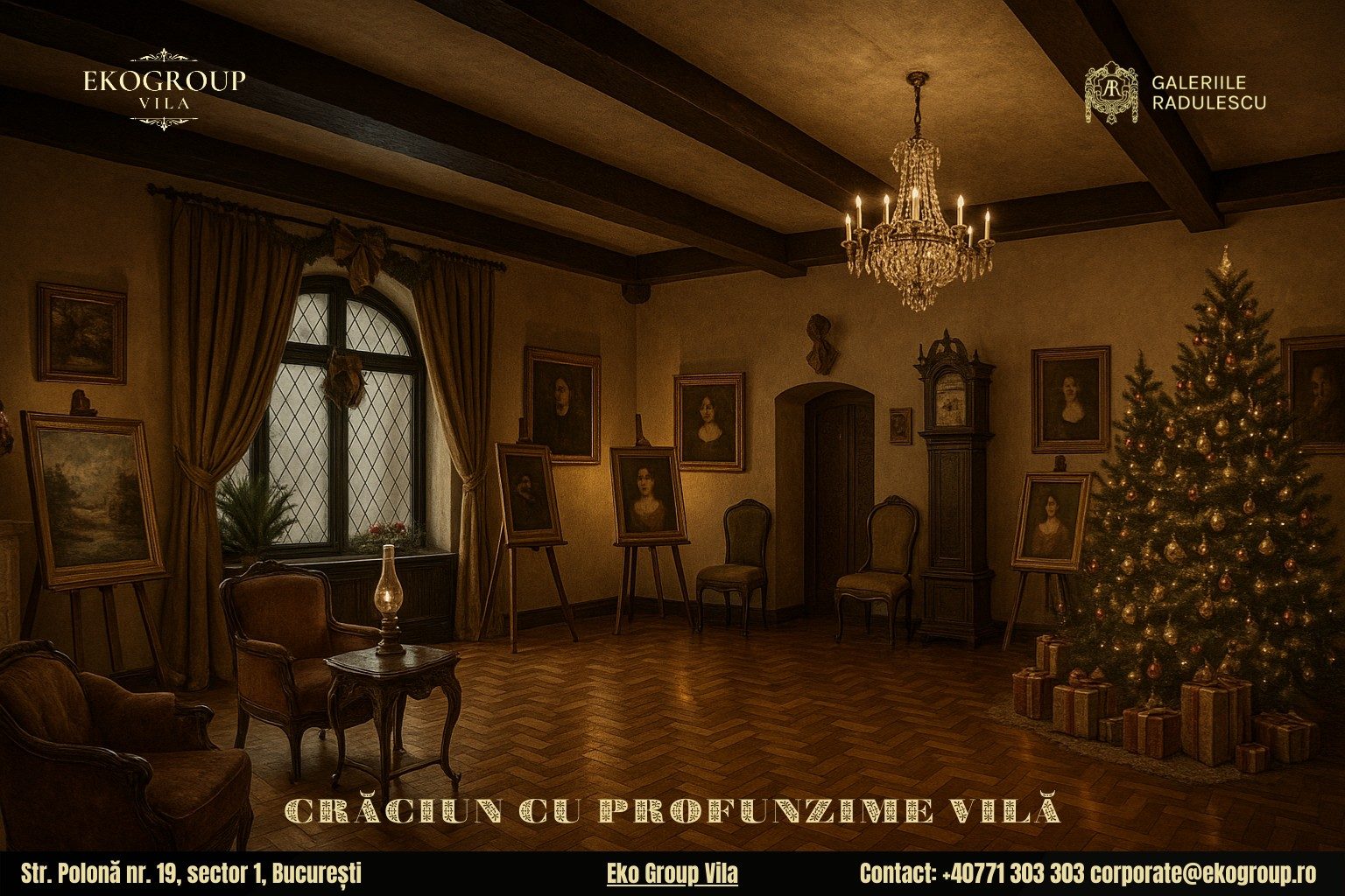 Vacanța de Crăciun într-o călătorie în timp: Crăciunul anilor ’30 la Eko Group Vila